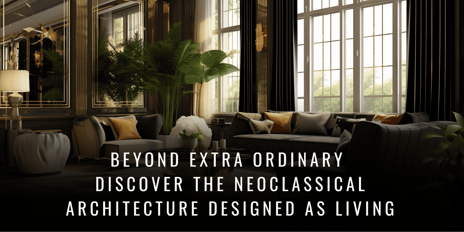 Beyond Extra Ordinary Discover The Neoclassical Architecture Designed as Living